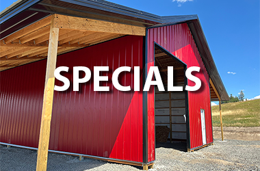 Special Pricing on Pole Barns