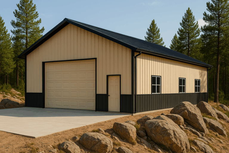 Pole Barn Garage - Custom builder of pole barn garages in Colorado