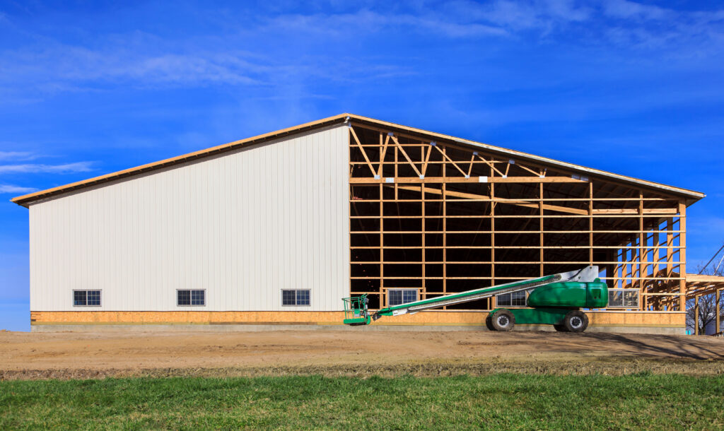 Agricultural Pole Barn Builder in Cheyenne Wyoming.