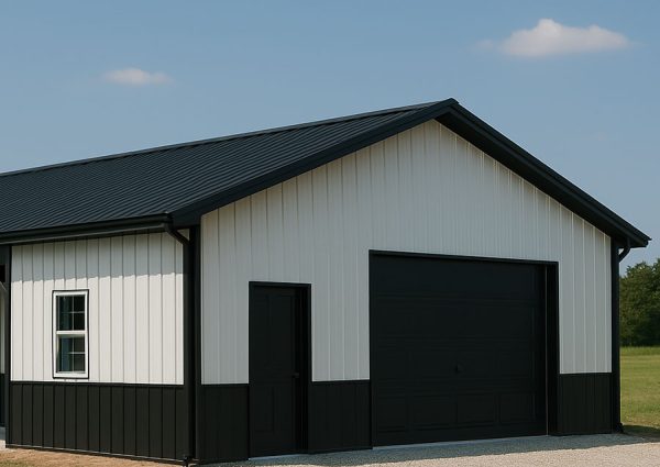 Pole Barn Garage Builder Colorado - 28X40